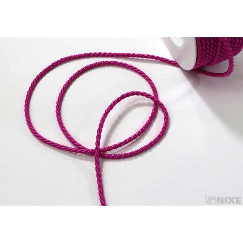 ŠŇŮRA 04mmx25m*RŮŽOVÁ TM. 194158