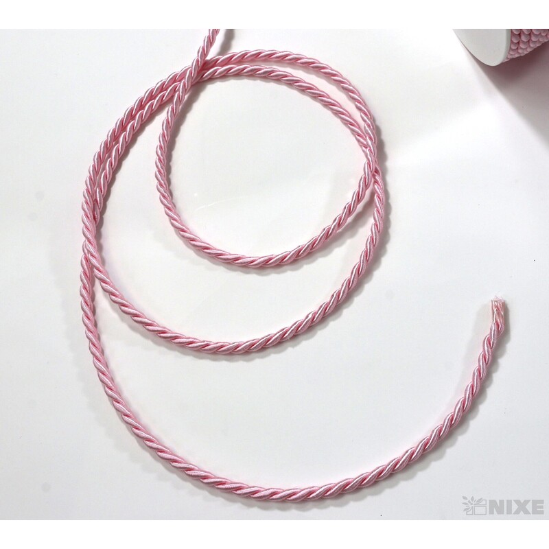 ŠŇŮRA 04mmx25m*RŮŽOVÁ 194216