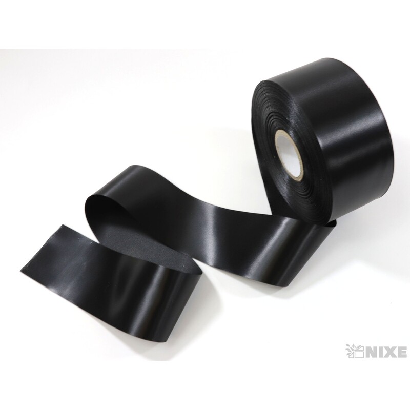 SATÉNOVÁ STUHA PRO TTR TISK 70mmx100m*ČERNÁ