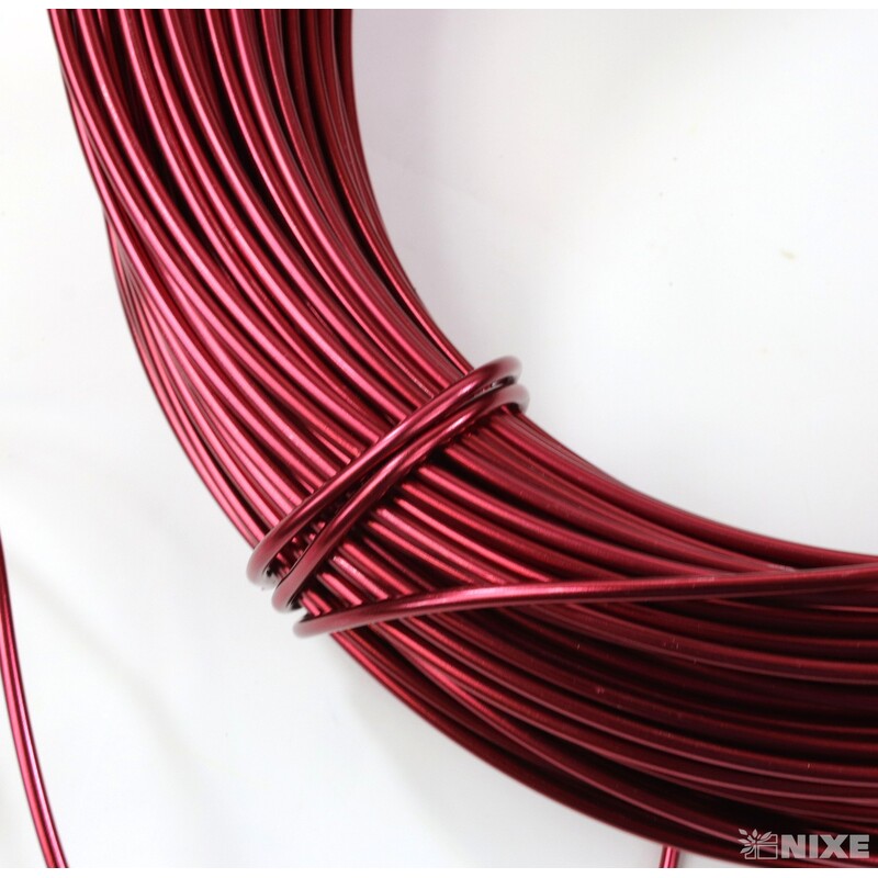 DRÁT HLINÍKOVÝ 2mmx60m*BORDOVÁ