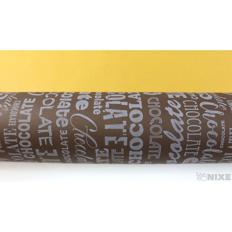 ROLE PAPÍR CHOCO 70cmx50m*HNĚDÁ