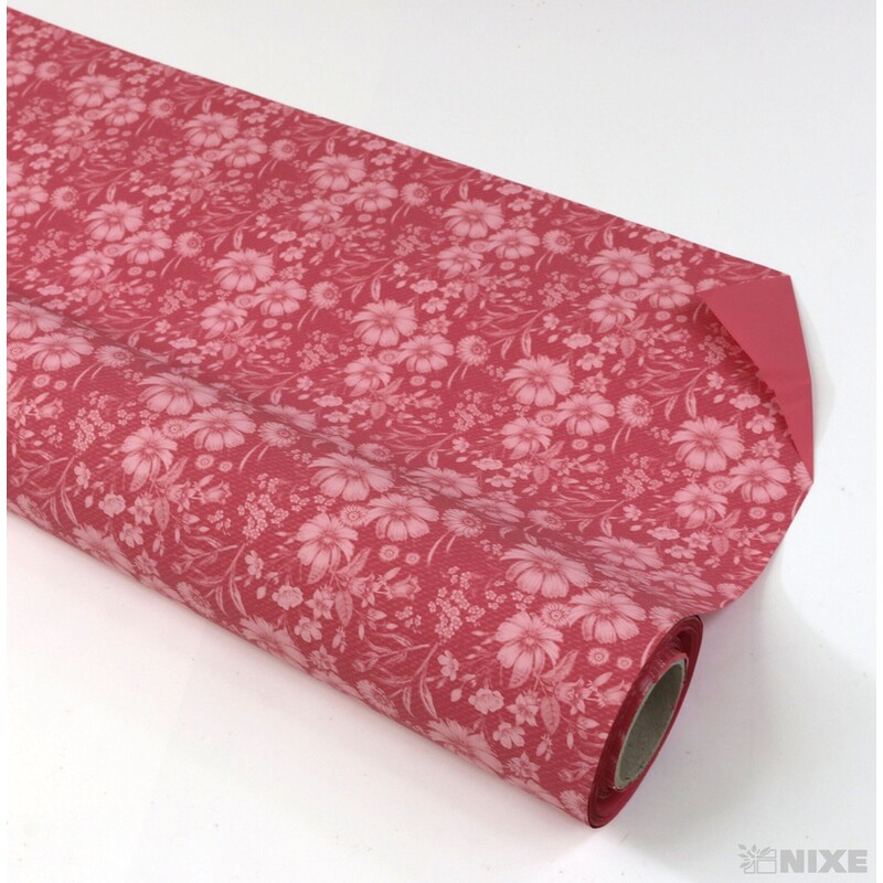 ROLE PLAST FIORI 70cmx40m*RŮŽOVÁ