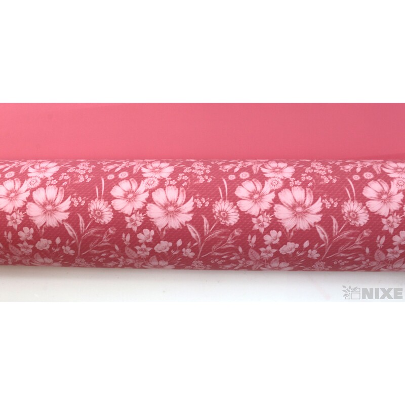 ROLE PLAST FIORI 70cmx40m*RŮŽOVÁ