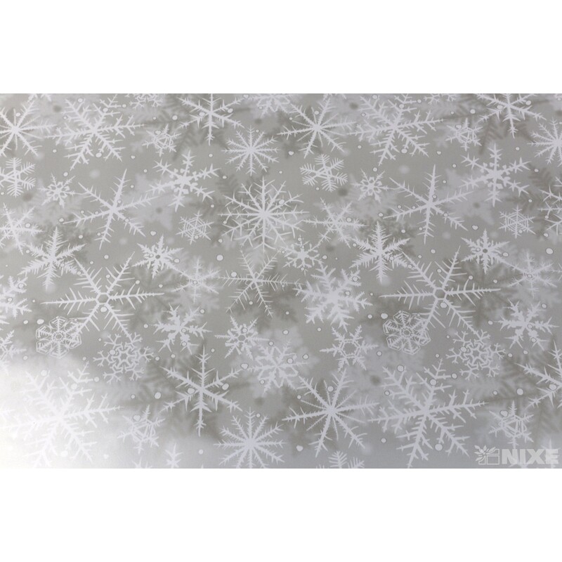 ROLE PLAST WINTER 70cmx40m*STŘÍBRNÁ+MODRÁ