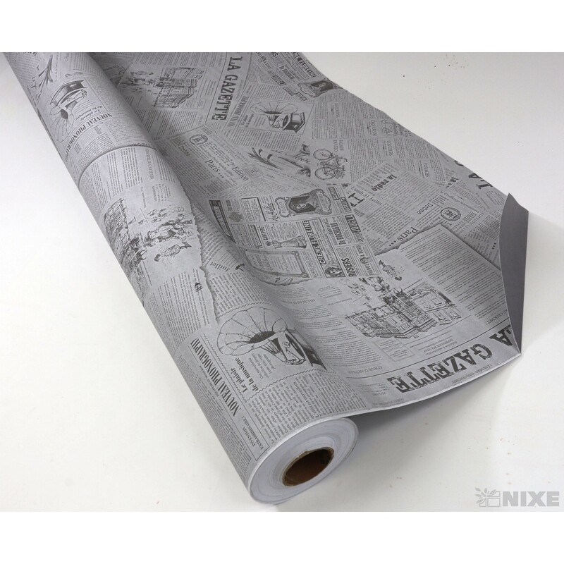ROLE PAPÍR GAZETTE 80cmx50m*BÍLÁ