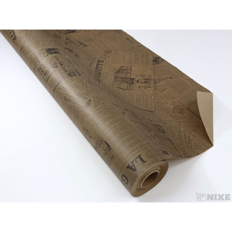 ROLE PAPÍR GAZETTE 80cmx50m*PŘÍRODNÍ V+