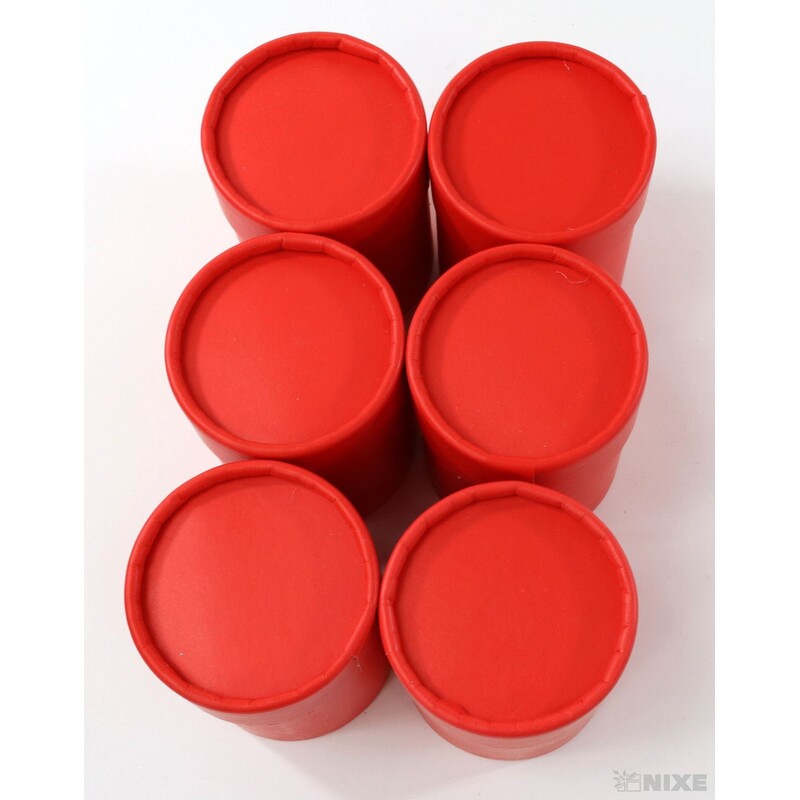 KVĚTINOVÝ BOX 6ks pr. 6,5x9,5cm*ČERVENÁ