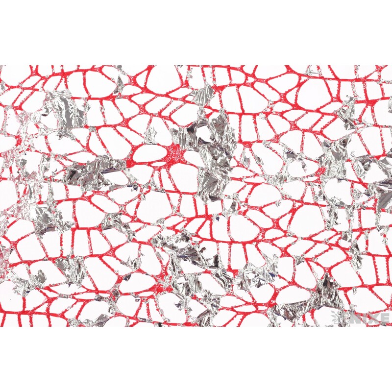 ROLE SPIDER CRUDE 48cmx5yd*ČERVENÁ+STŘÍBRNÁ