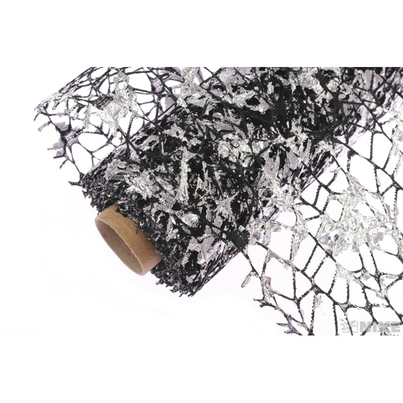 ROLE SPIDER CRUDE 48cmx5yd*ČERNÁ+STŘÍBRNÁ