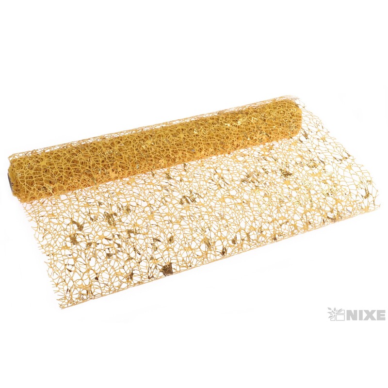 ROLE SPIDER CRUDE 48cmx5yd*OKROVÁ+ZLATÁ