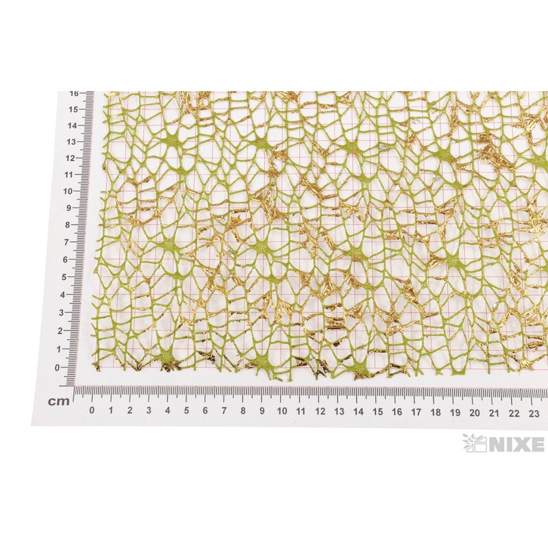 ROLE SPIDER CRUDE 48cmx5yd*ZELENÁ+ZLATÁ