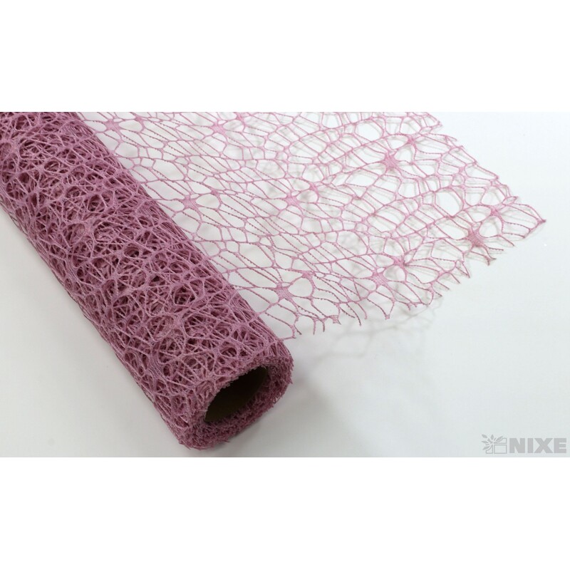 ROLE SPIDER CRUDE 48cmx5yd*STARORŮŽOVÁ