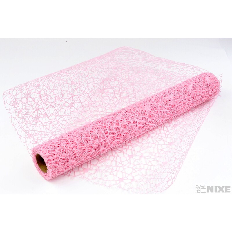 ROLE SPIDER CRUDE 48cmx5yd*RŮŽOVÁ SV.