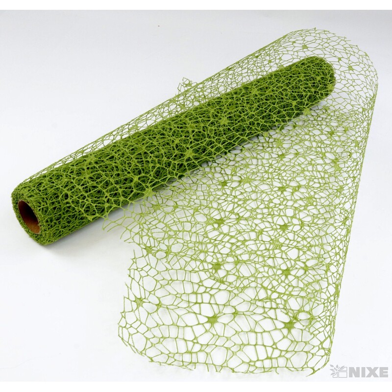 ROLE SPIDER CRUDE 48cmx5yd*ZELENÁ MECHOVÁ