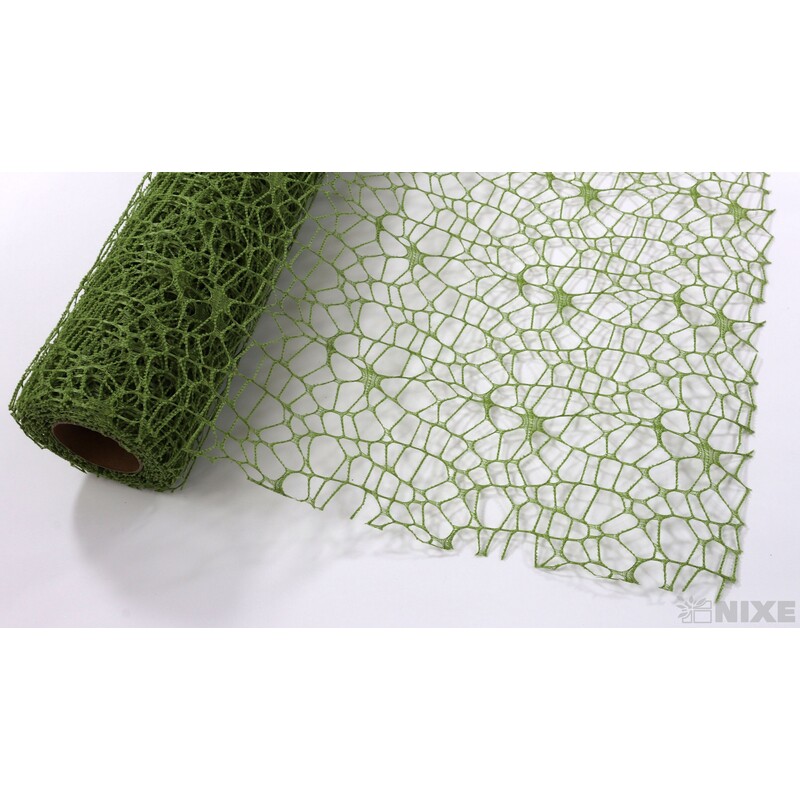 ROLE SPIDER CRUDE 48cmx5yd*ZELENÁ MECHOVÁ