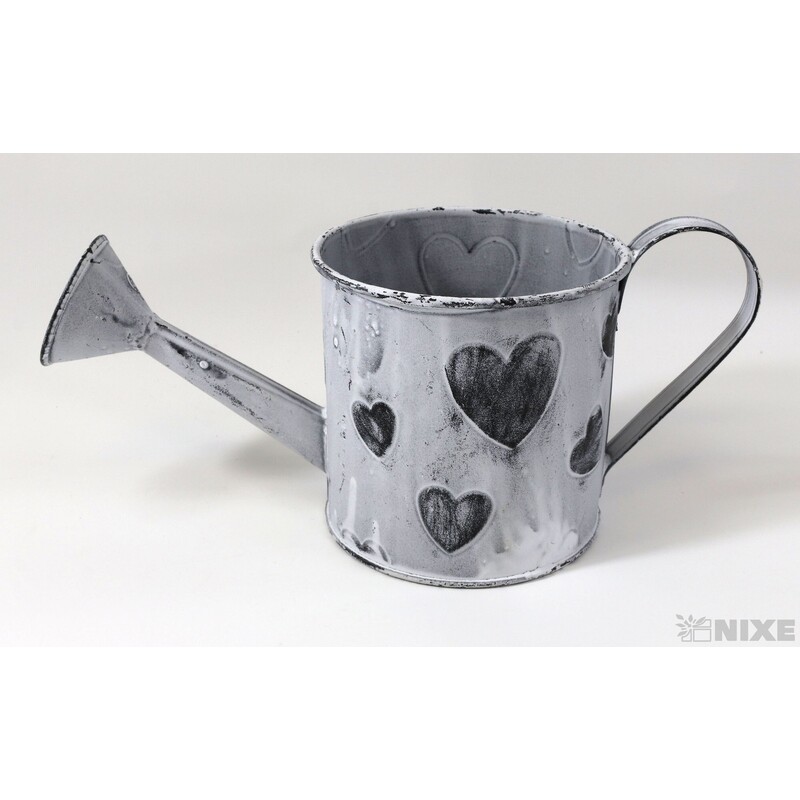 PLECHOVÁ KONEV 10x10cm*BÍLÁ