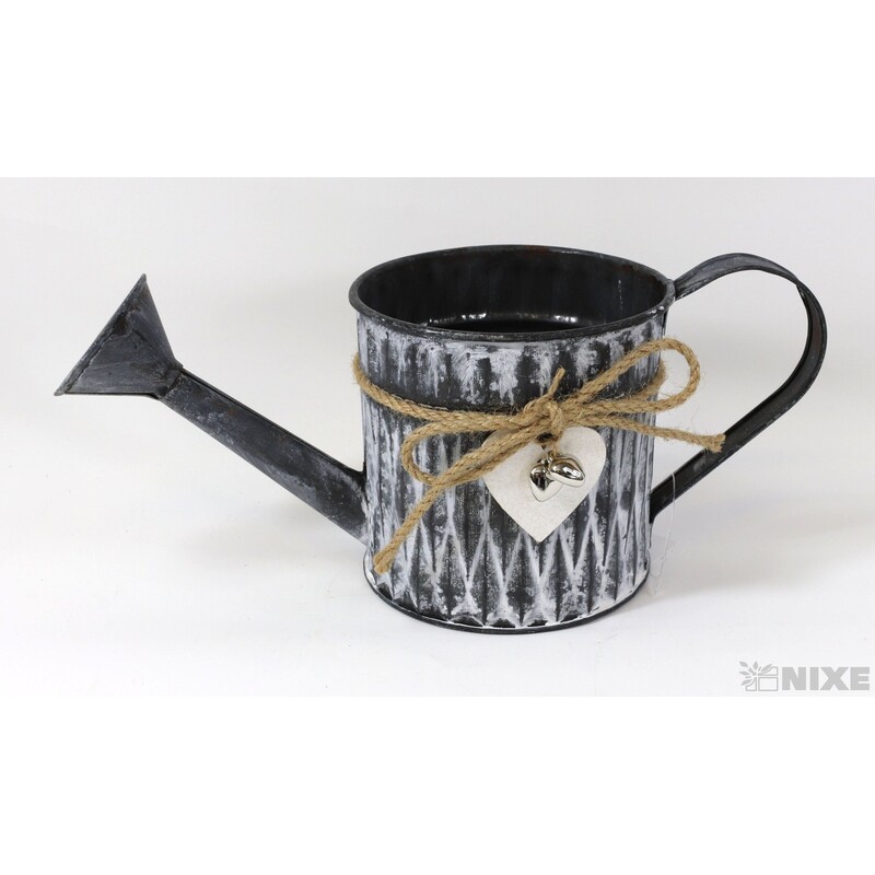 PLECHOVÁ KONEV 10x10cm*BÍLÁ