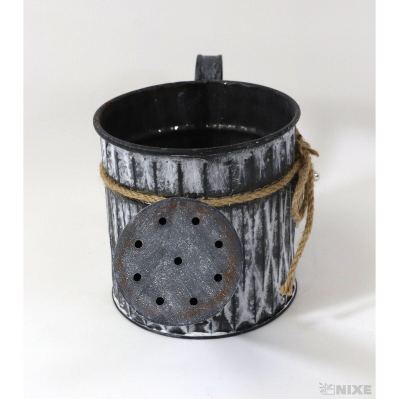 PLECHOVÁ KONEV 10x10cm*BÍLÁ