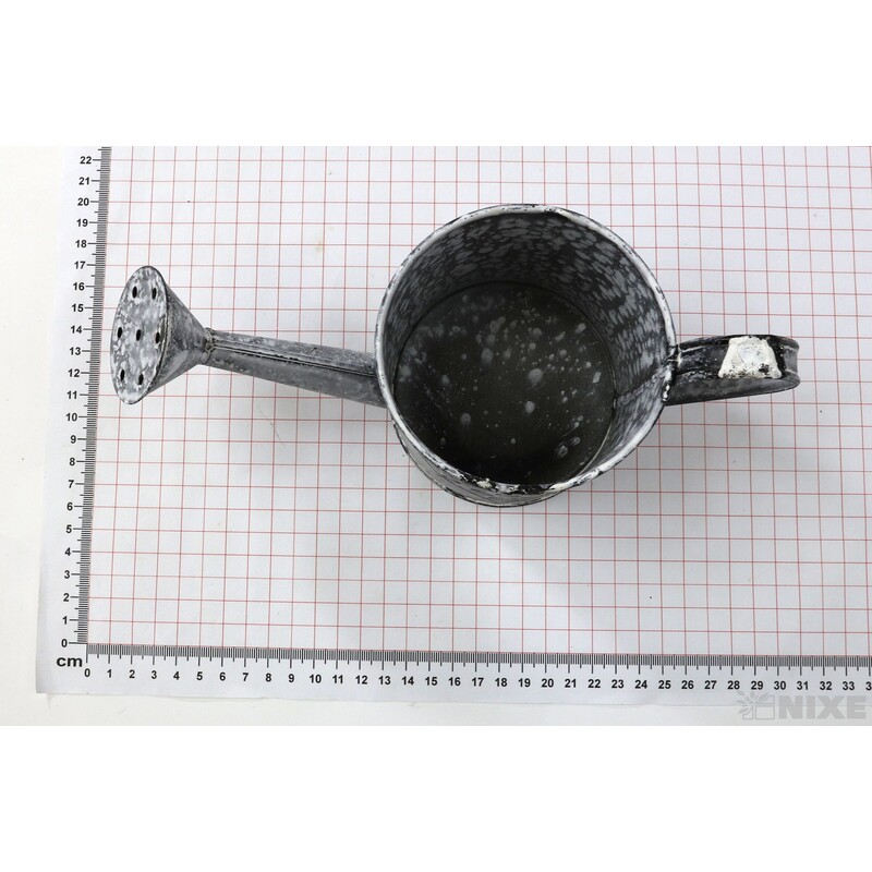 PLECHOVÁ KONEV 10x10cm*BÍLÁ