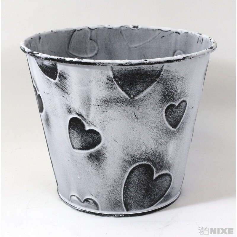 PLECHOVÝ OBAL 13x11cm*BÍLÁ