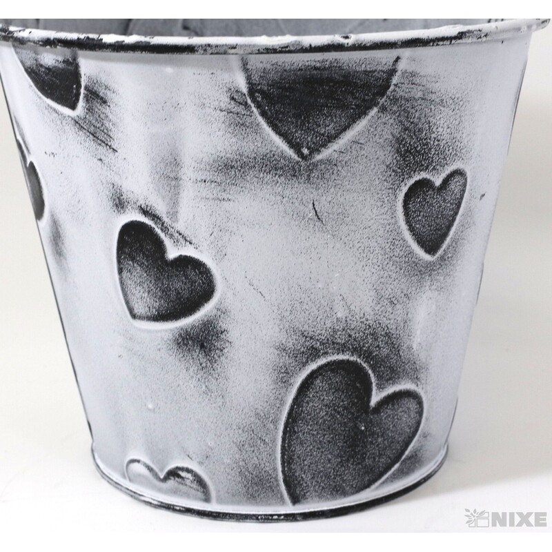 PLECHOVÝ OBAL 13x11cm*BÍLÁ