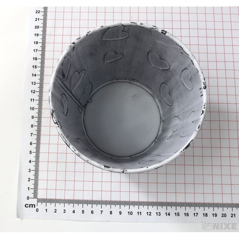 PLECHOVÝ OBAL 13x11cm*BÍLÁ