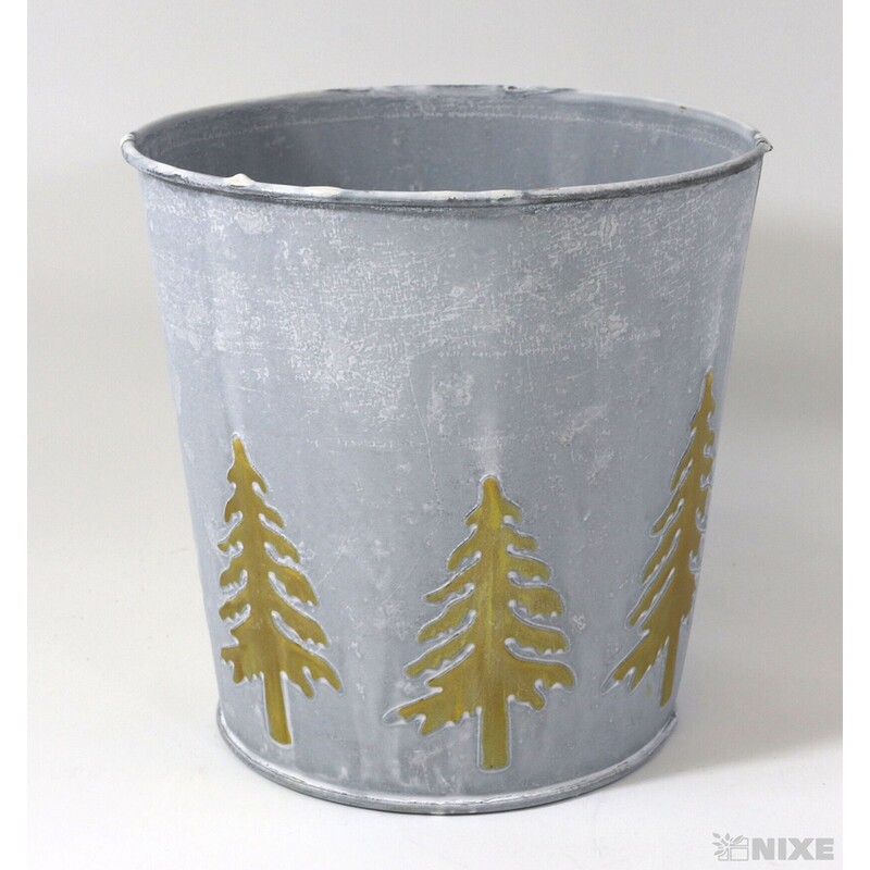 PLECHOVÝ OBAL 14x14cm*BÍLÁ