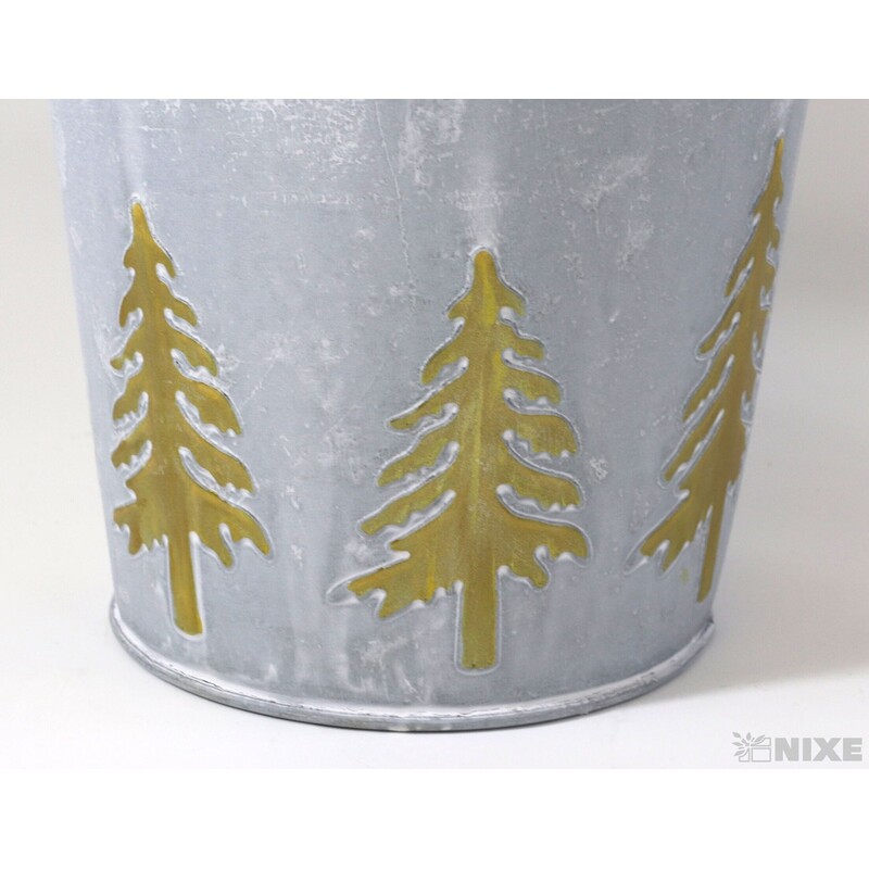 PLECHOVÝ OBAL 14x14cm*BÍLÁ