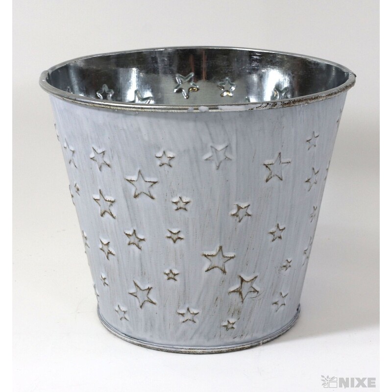 PLECHOVÝ OBAL 13x12cm*BÍLÁ