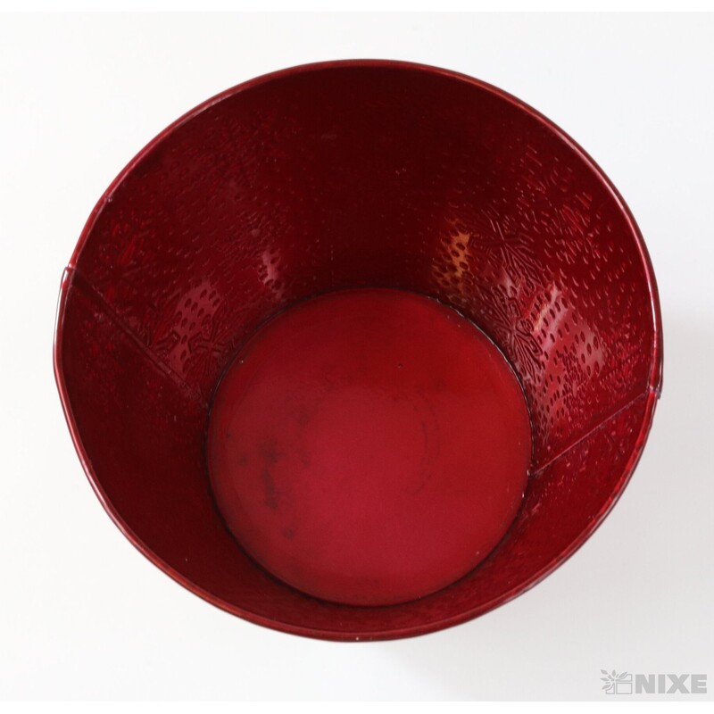 PLECHOVÝ OBAL 15x14cm*ČERVENÁ