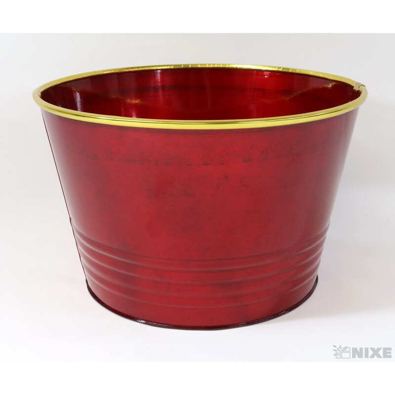 PLECHOVÝ OBAL 24x16cm*ČERVENÁ