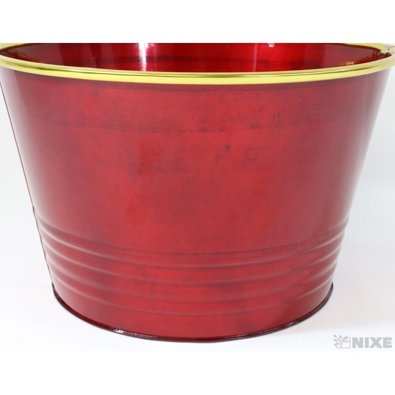 PLECHOVÝ OBAL 24x16cm*ČERVENÁ