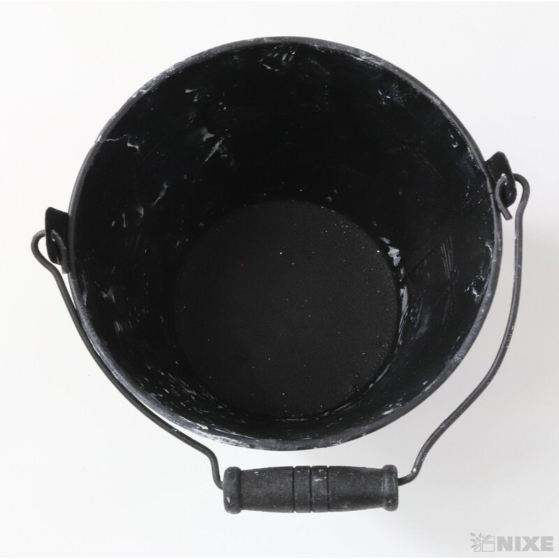 PLECHOVÝ KBELÍK 12x11cm*BÍLÁ