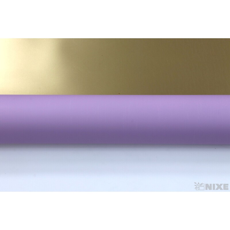 ROLE PLAST 59cmx10m*FIALOVÁ+ZLATÁ