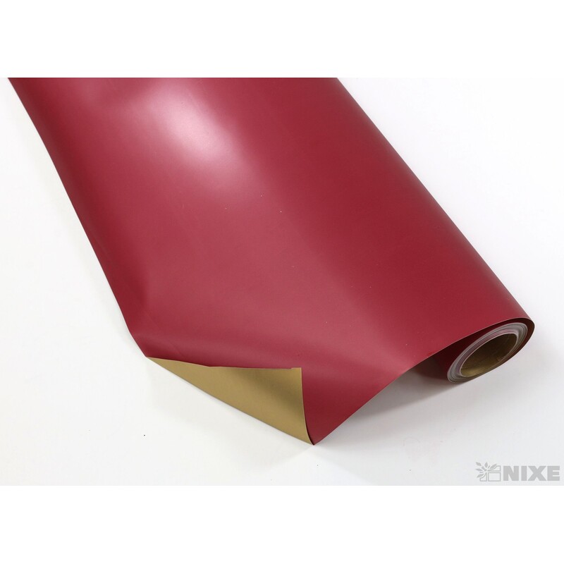 ROLE PLAST 59cmx10m*BORDOVÁ+ZLATÁ