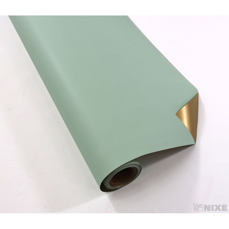 ROLE PLAST 59cmx10m*ZELENÁ+ZLATÁ