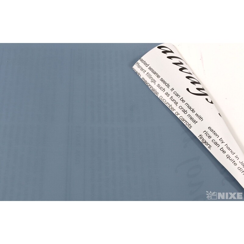 ROLE PLAST NEWS 57cmx10m*ŠEDOMODRÁ