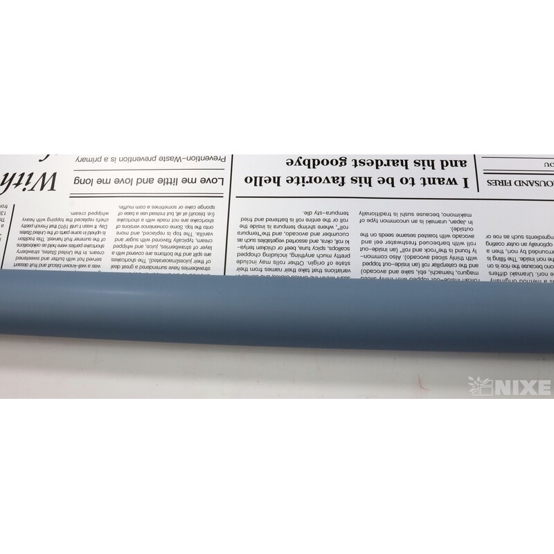 ROLE PLAST NEWS 57cmx10m*ŠEDOMODRÁ