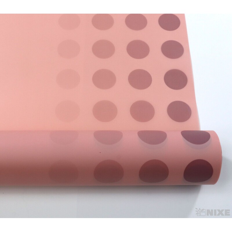 ROLE PLAST PUNTÍK 59cmx10m*STARORŮŽOVÁ