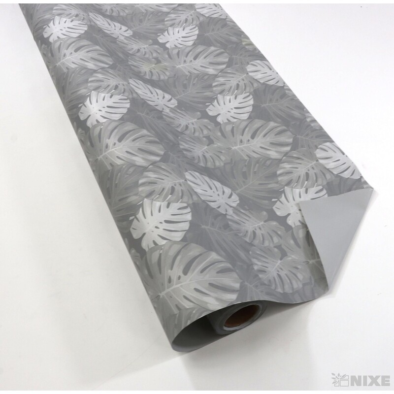 ROLE PLAST LISTY 59cmx10m*ŠEDÁ