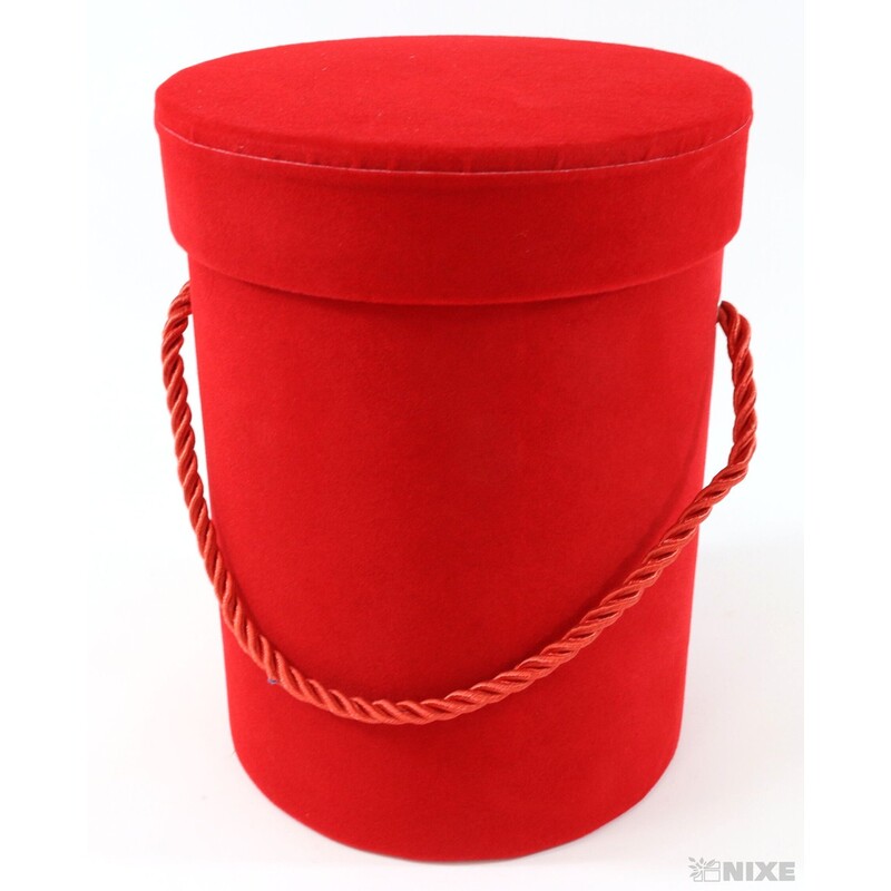 KVĚTINOVÝ BOX 3ks pr. 18x22cm 15x20 13x18*ČERVENÁ