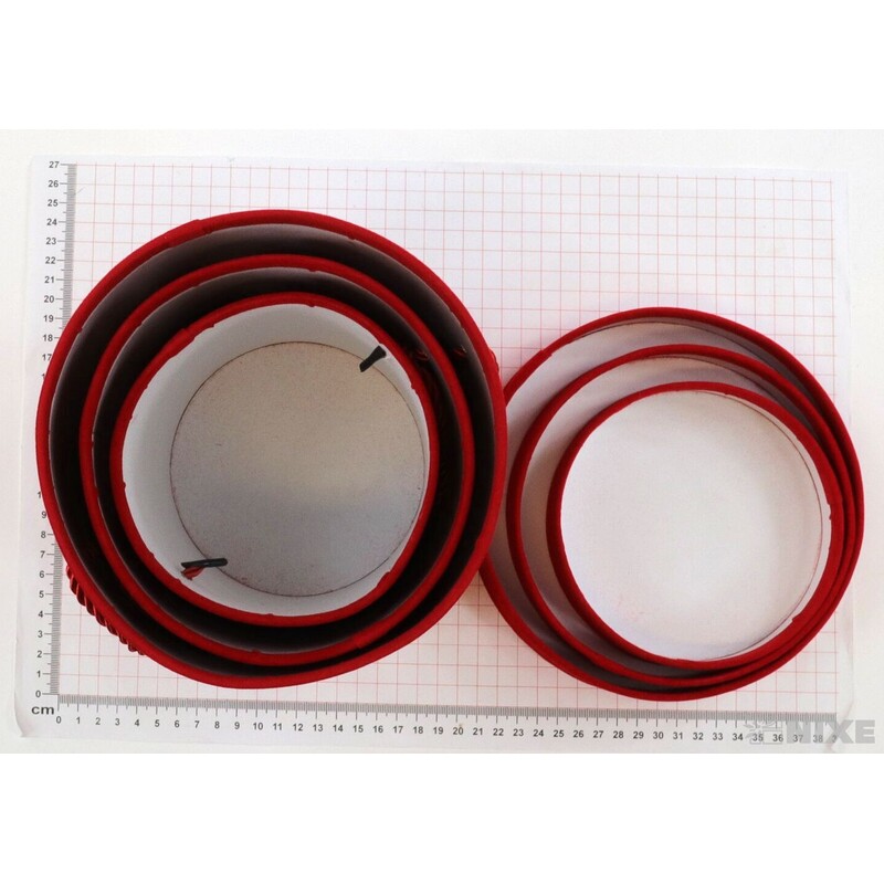 KVĚTINOVÝ BOX 3ks pr. 18x22cm 15x20 13x18*MIX BAREV