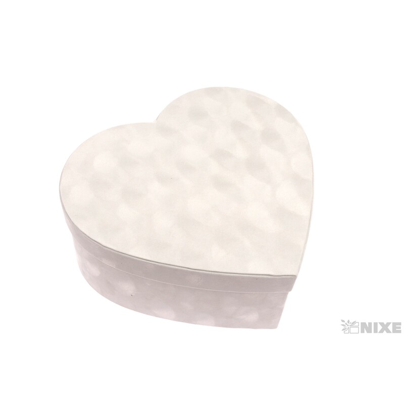 KRABICE SRDCE 28x12cm 27x11 20x8*MIX BAREV