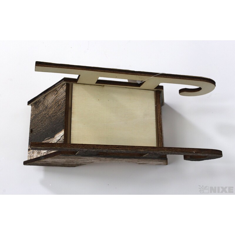 SÁŇKY DŘEVO 15x9,5cm*PŘÍRODNÍ