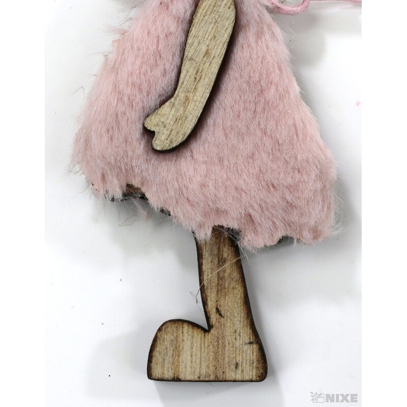 ZÁVĚS SOB 12cm*RŮŽOVÁ