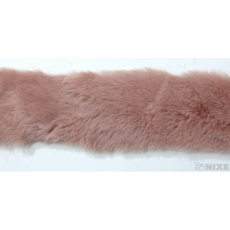 KOŽEŠINA DEKOR 40mmx1,5m*STARORŮŽOVÁ