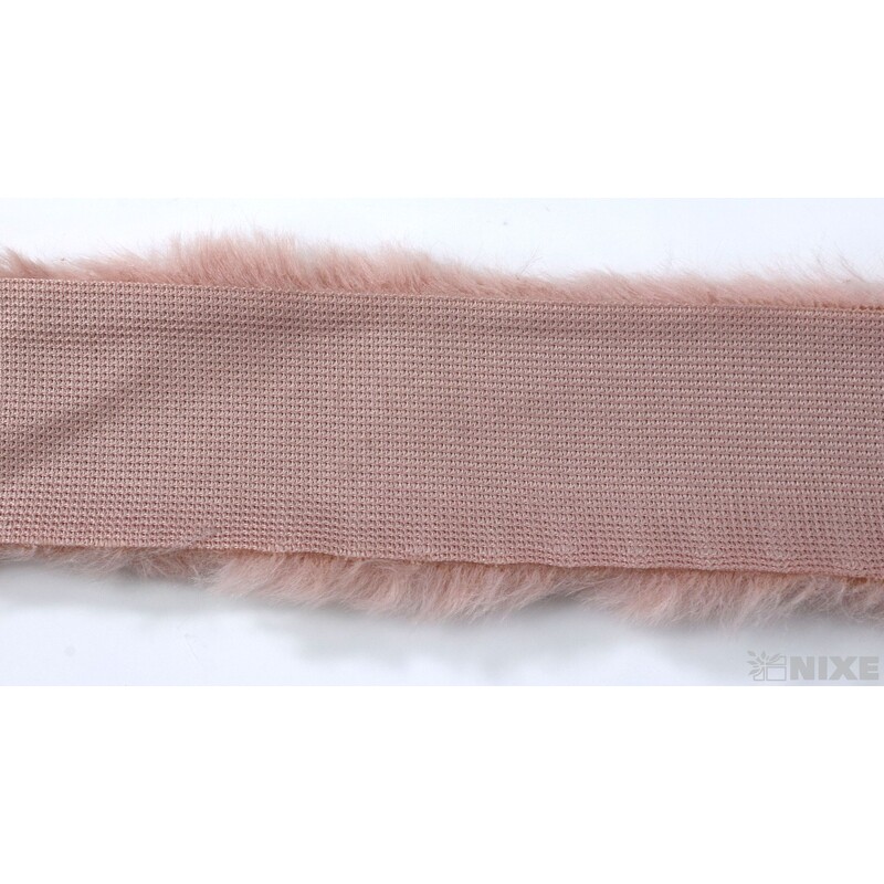 KOŽEŠINA DEKOR 40mmx1,5m*STARORŮŽOVÁ