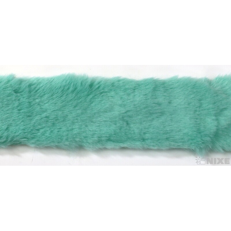 KOŽEŠINA DEKOR 40mmx1,5m*TYRKYSOVÁ