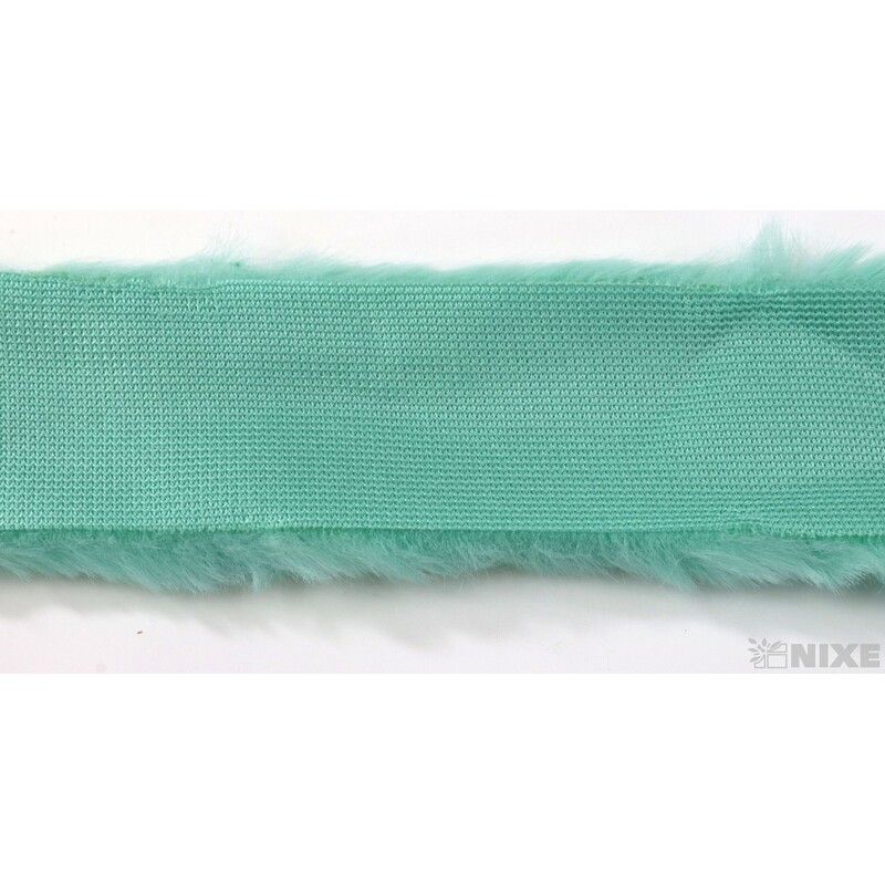 KOŽEŠINA DEKOR 40mmx1,5m*TYRKYSOVÁ