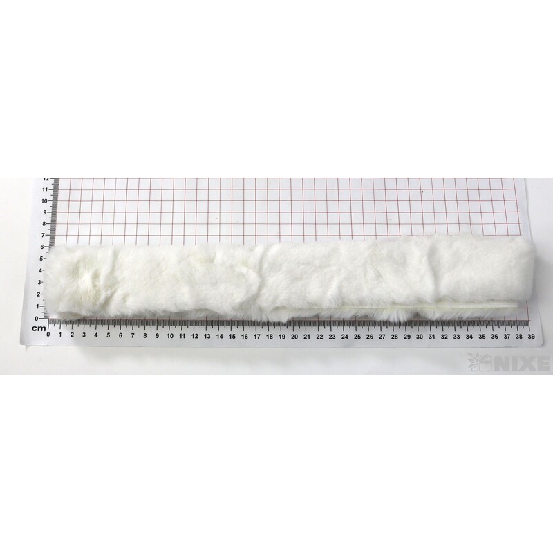 KOŽEŠINA DEKOR 40mmx1,5m*BÍLÁ